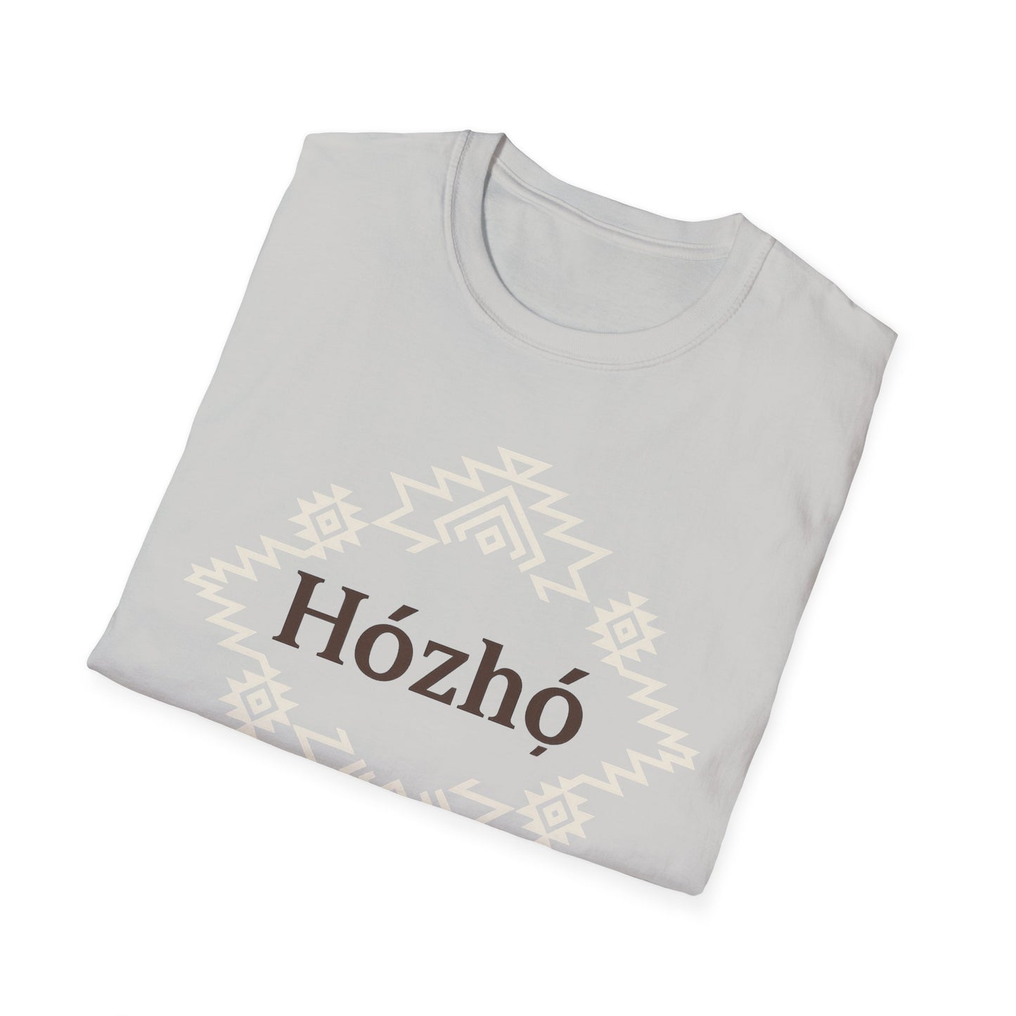 Hózhó-Walk in Beauty Unisex Softstyle T-Shirt, Comfortable Graphic Tee, Minimalist Vibe, Perfect Gift, Eco-Friendly Fashion, Everyday Wear