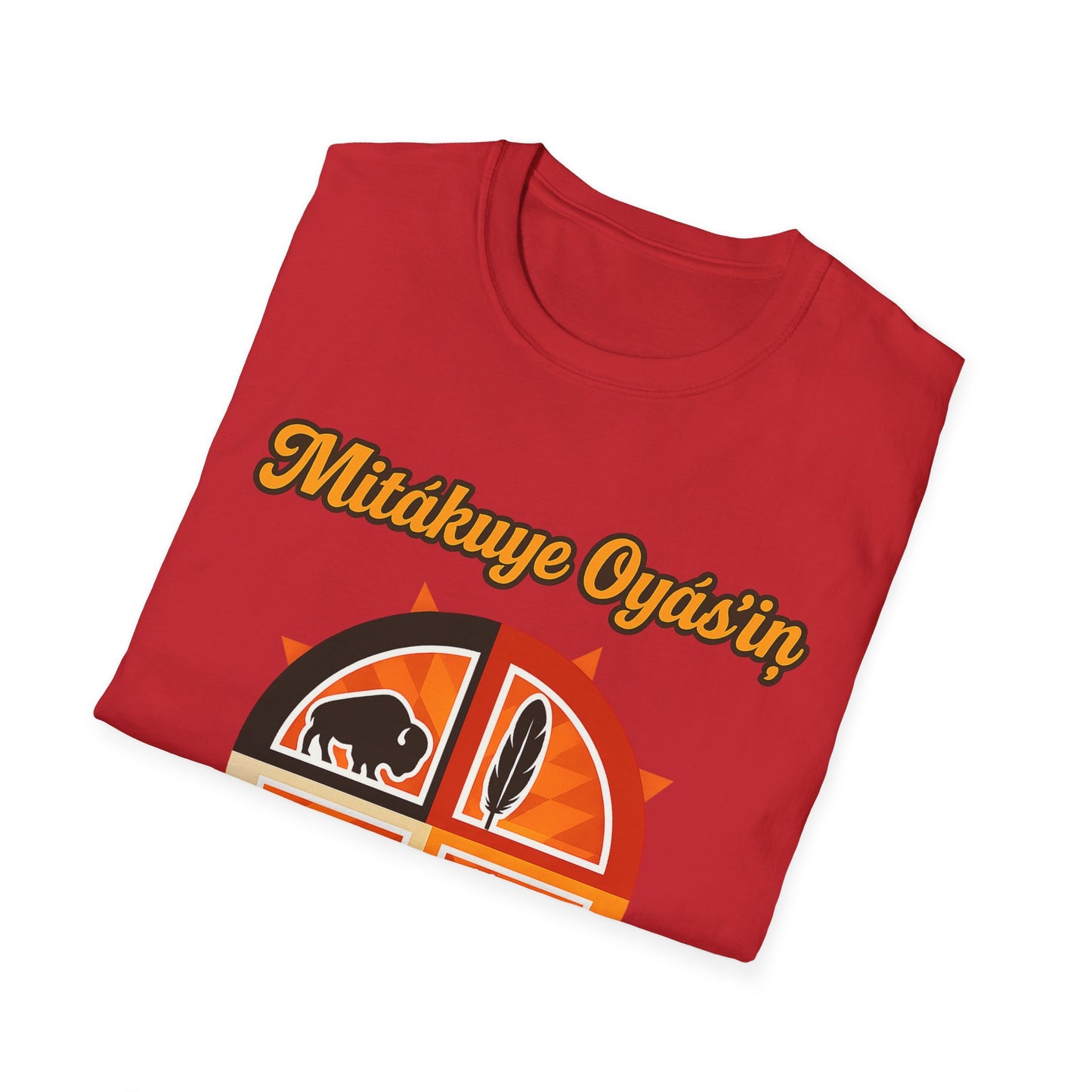 Mitakuye Oyas'in - Tribal Spirit - Unisex T-Shirt, Trendy Family Tee, Native American Gift, Matching Family Shirts, Outdoor Adventure Wear