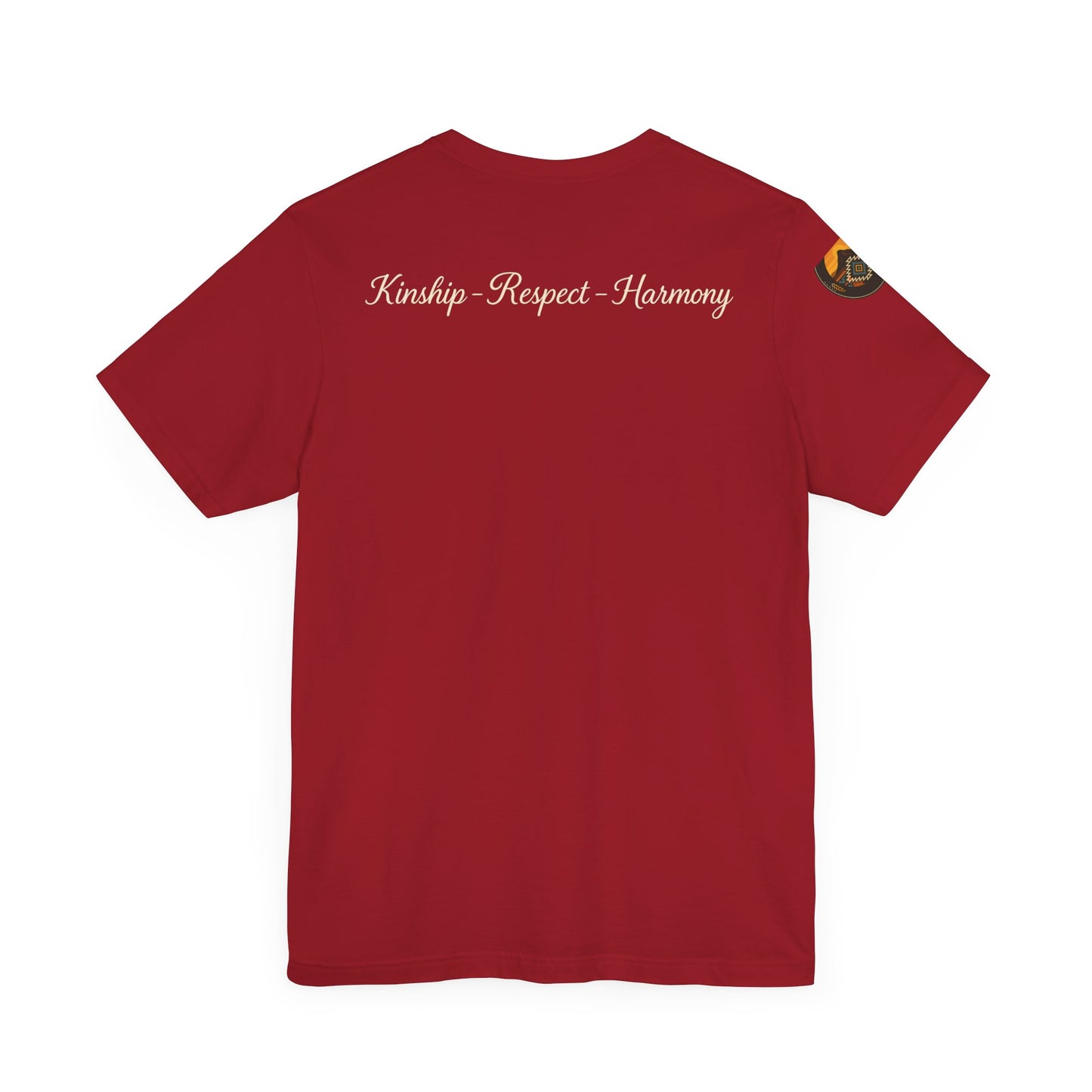 Kinship-Respect-Harmony- K’é -Unisex Tee - Boho Chic, Casual Wear, Gift for Friends, Birthday or Holiday Shirt, Everyday Comfort, Unisex Graphic Tee