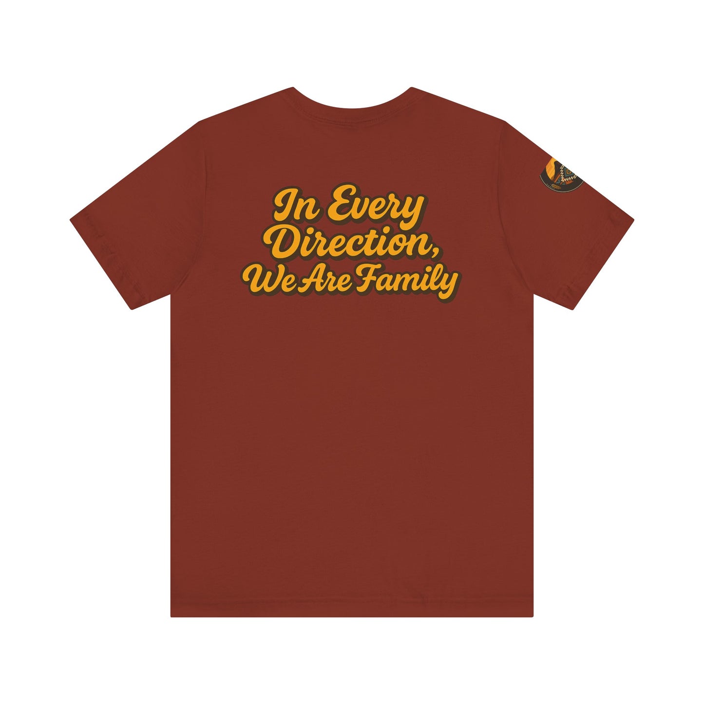 Mitákuye Oyás’iŋ-Tribal Spirit T-Shirt, Native American Tee, Family Connection Shirt, Cultural Heritage Apparel, Unisex Motivational Tee