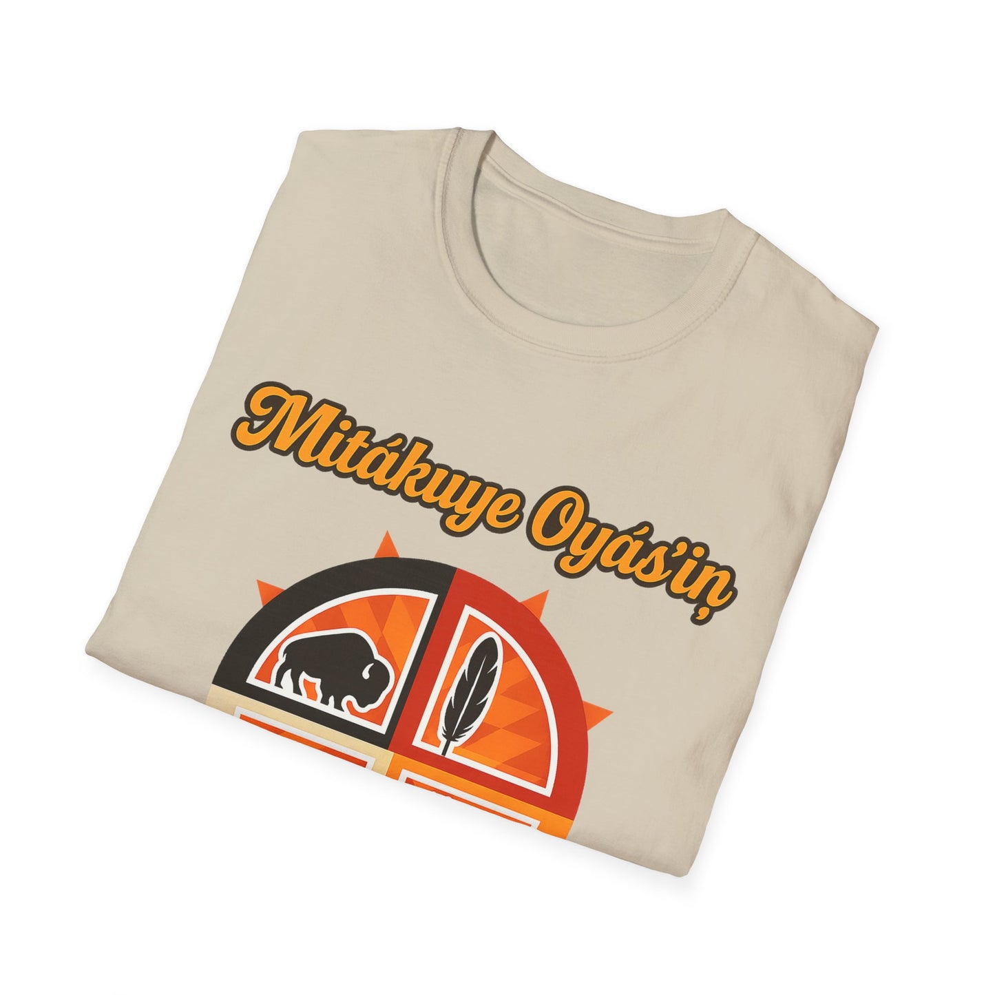 Mitakuye Oyas'in - Tribal Spirit - Unisex T-Shirt, Trendy Family Tee, Native American Gift, Matching Family Shirts, Outdoor Adventure Wear