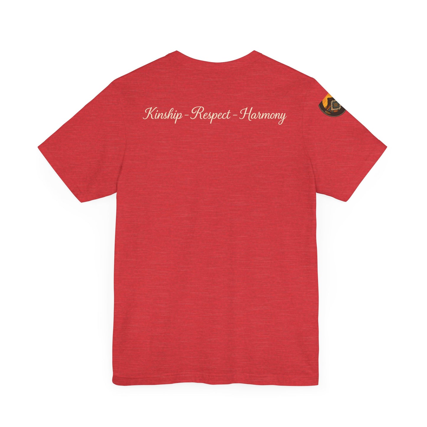 Kinship-Respect-Harmony- K’é -Unisex Tee - Boho Chic, Casual Wear, Gift for Friends, Birthday or Holiday Shirt, Everyday Comfort, Unisex Graphic Tee