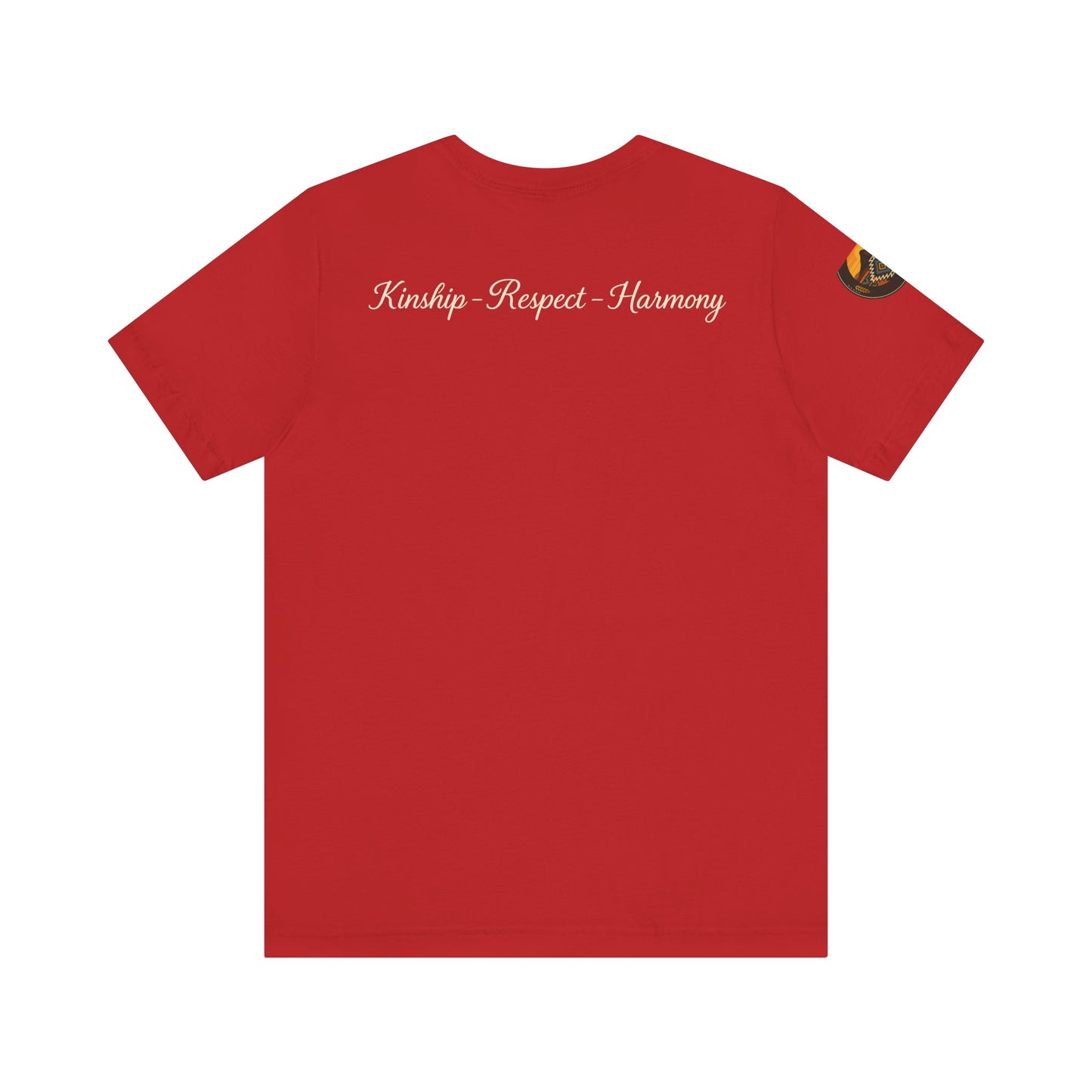 Kinship-Respect-Harmony- K’é -Unisex Tee - Boho Chic, Casual Wear, Gift for Friends, Birthday or Holiday Shirt, Everyday Comfort, Unisex Graphic Tee