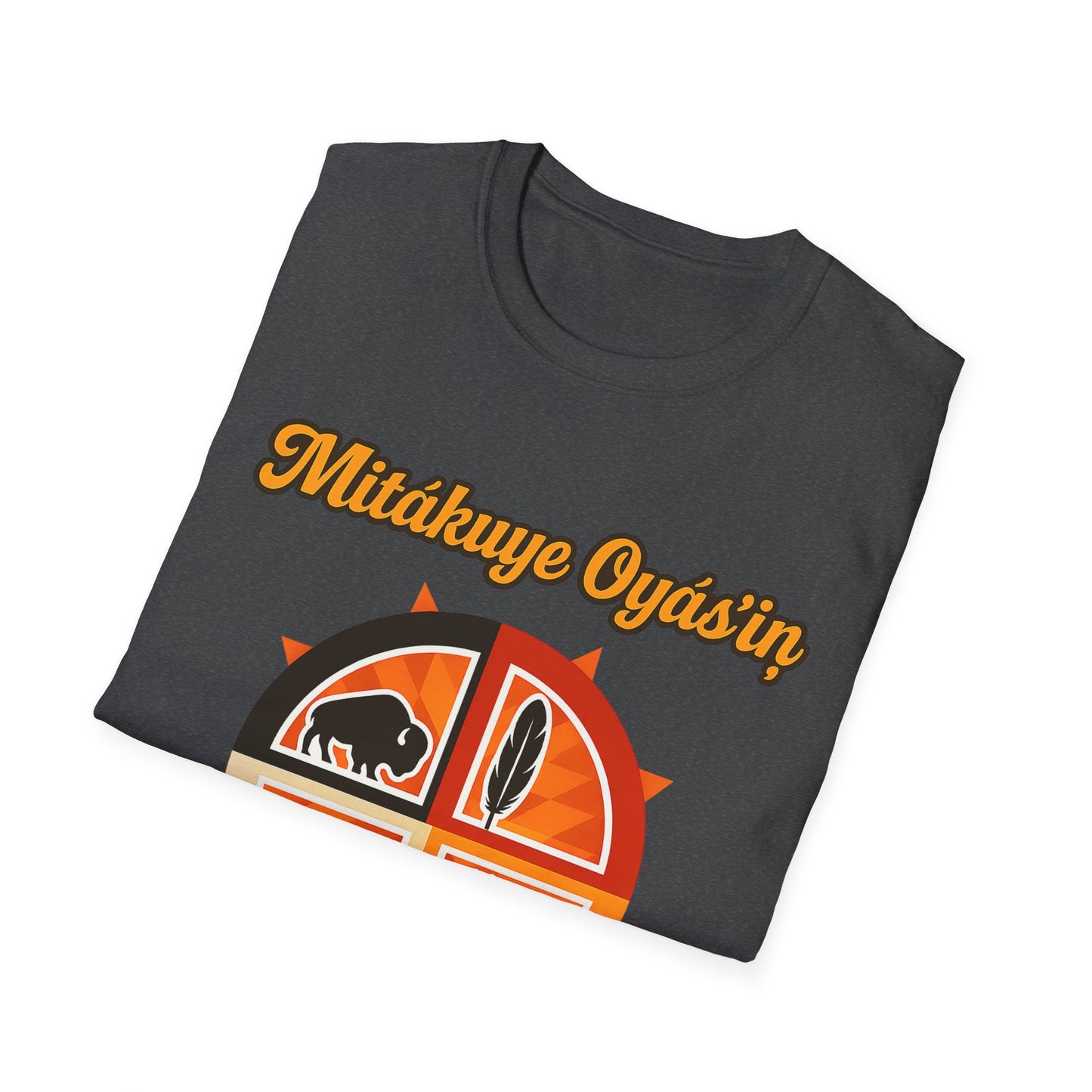 Mitakuye Oyas'in - Tribal Spirit - Unisex T-Shirt, Trendy Family Tee, Native American Gift, Matching Family Shirts, Outdoor Adventure Wear
