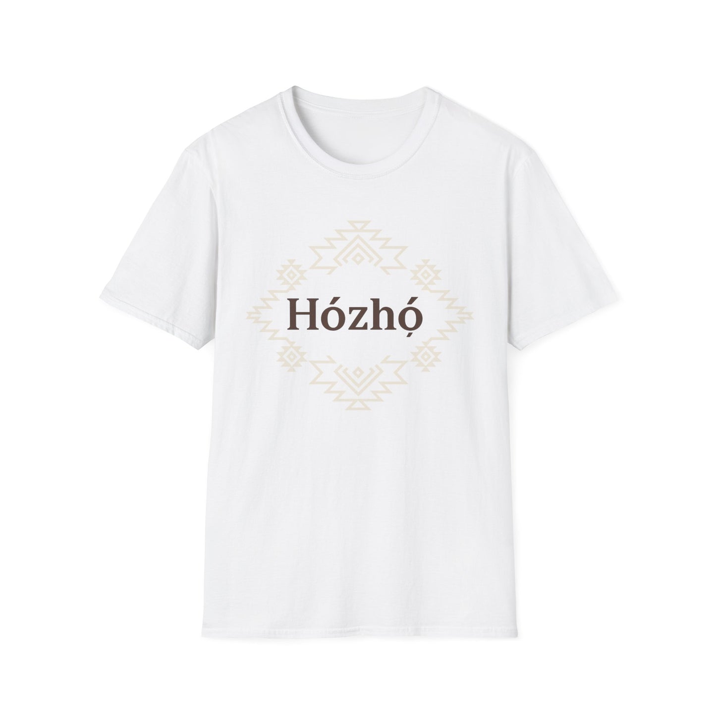 Hózhó-Walk in Beauty Unisex Softstyle T-Shirt, Comfortable Graphic Tee, Minimalist Vibe, Perfect Gift, Eco-Friendly Fashion, Everyday Wear