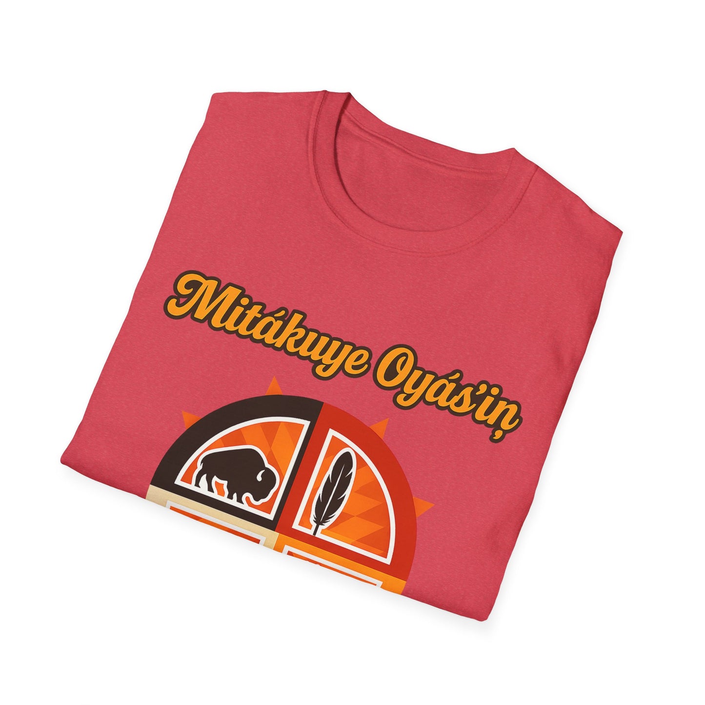 Mitakuye Oyas'in - Tribal Spirit - Unisex T-Shirt, Trendy Family Tee, Native American Gift, Matching Family Shirts, Outdoor Adventure Wear