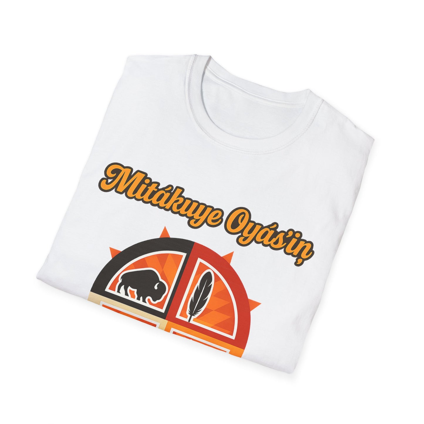 Mitakuye Oyas'in - Tribal Spirit - Unisex T-Shirt, Trendy Family Tee, Native American Gift, Matching Family Shirts, Outdoor Adventure Wear