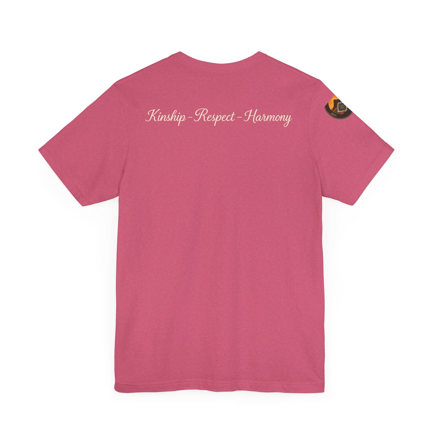 Kinship-Respect-Harmony- K’é -Unisex Tee - Boho Chic, Casual Wear, Gift for Friends, Birthday or Holiday Shirt, Everyday Comfort, Unisex Graphic Tee