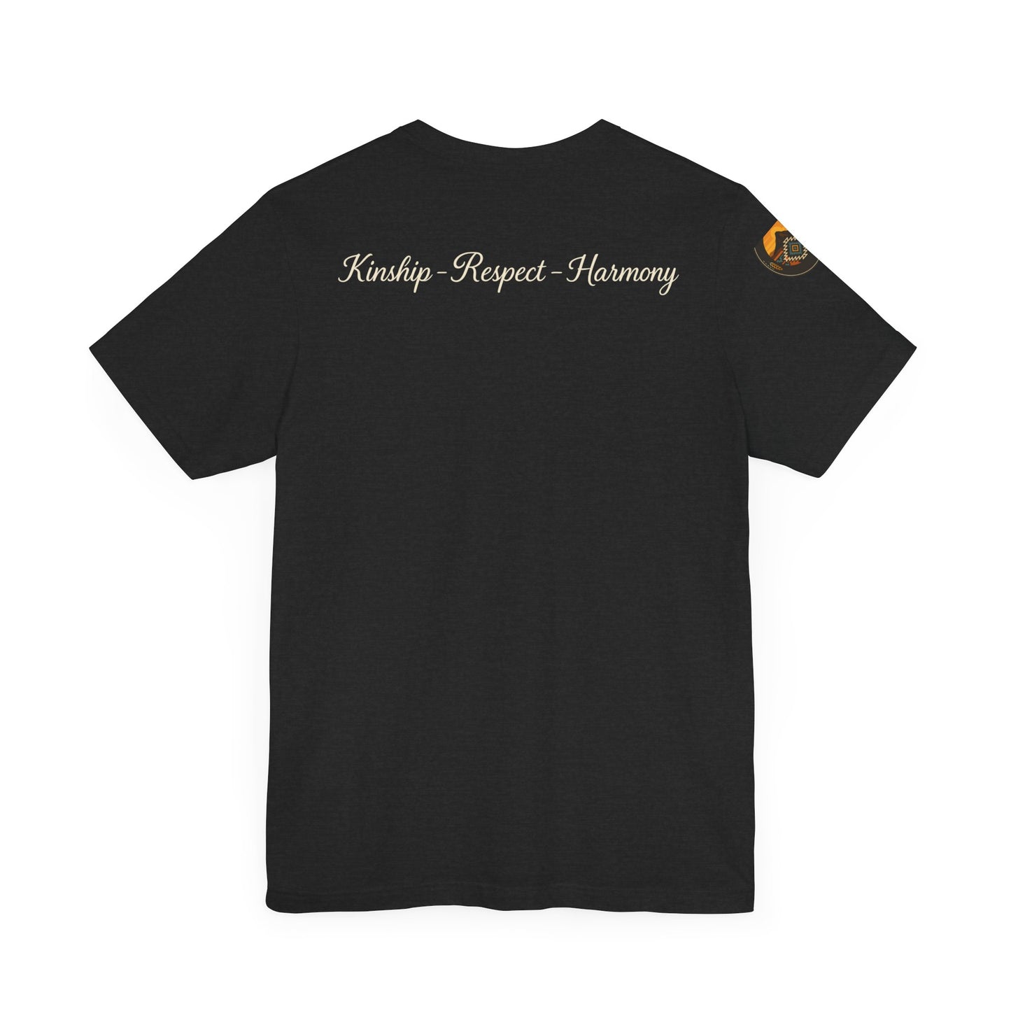 Kinship-Respect-Harmony- K’é -Unisex Tee - Boho Chic, Casual Wear, Gift for Friends, Birthday or Holiday Shirt, Everyday Comfort, Unisex Graphic Tee