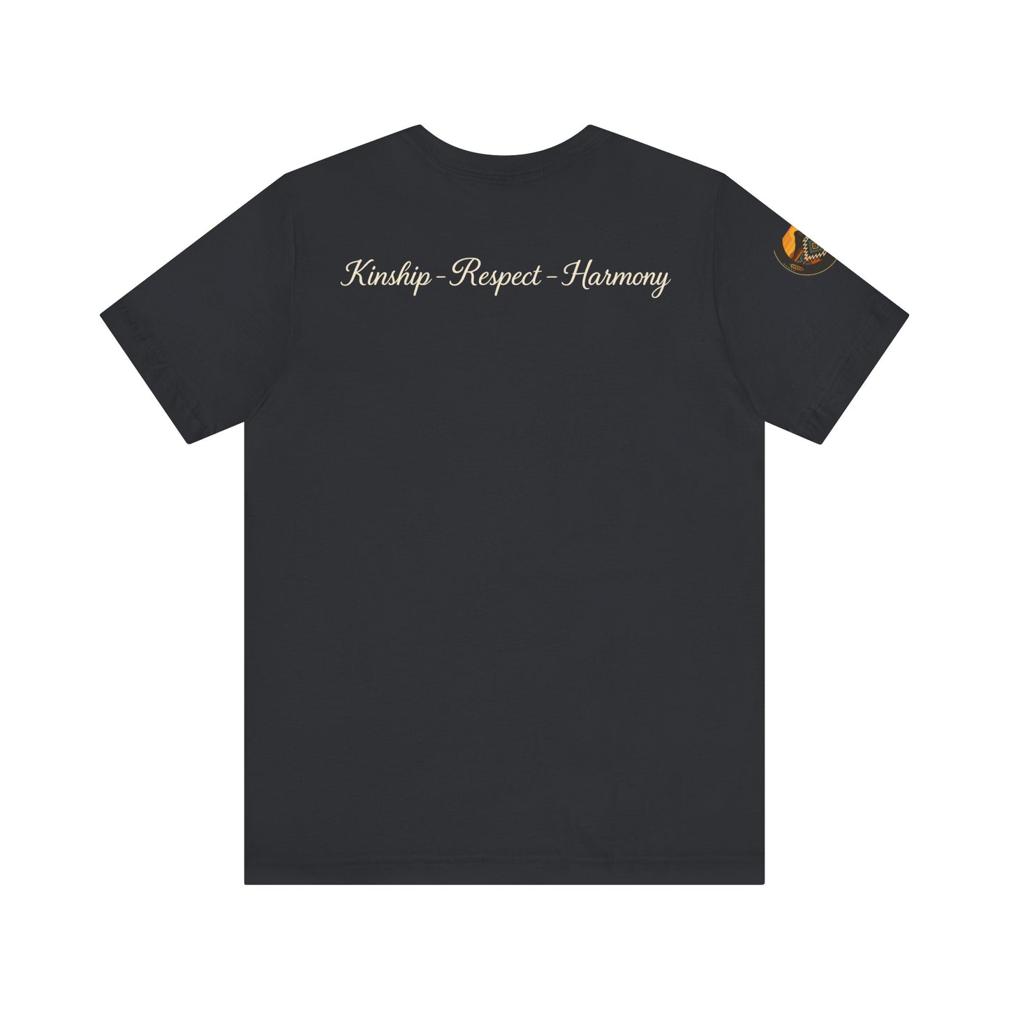 Kinship-Respect-Harmony- K’é -Unisex Tee - Boho Chic, Casual Wear, Gift for Friends, Birthday or Holiday Shirt, Everyday Comfort, Unisex Graphic Tee
