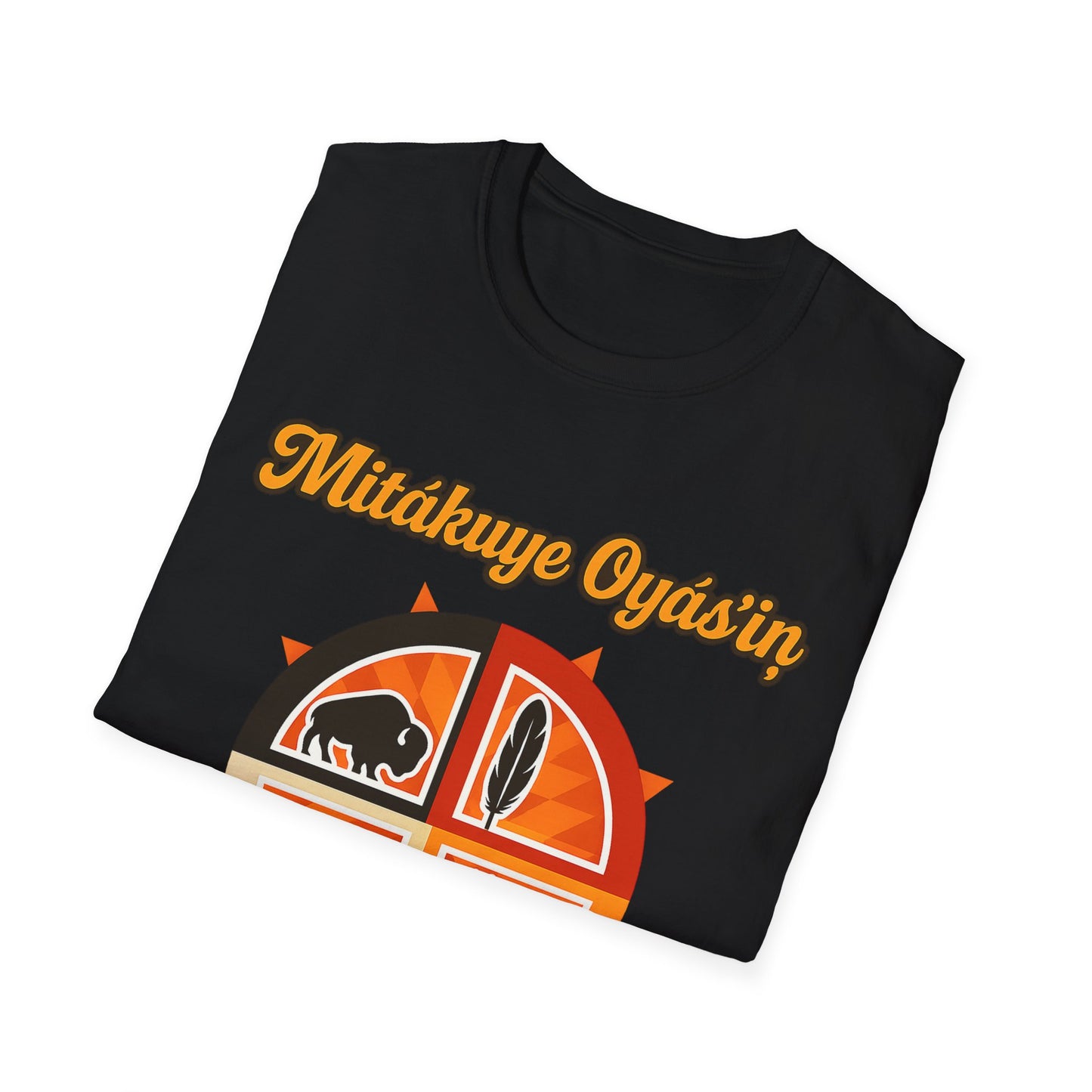 Mitakuye Oyas'in - Tribal Spirit - Unisex T-Shirt, Trendy Family Tee, Native American Gift, Matching Family Shirts, Outdoor Adventure Wear