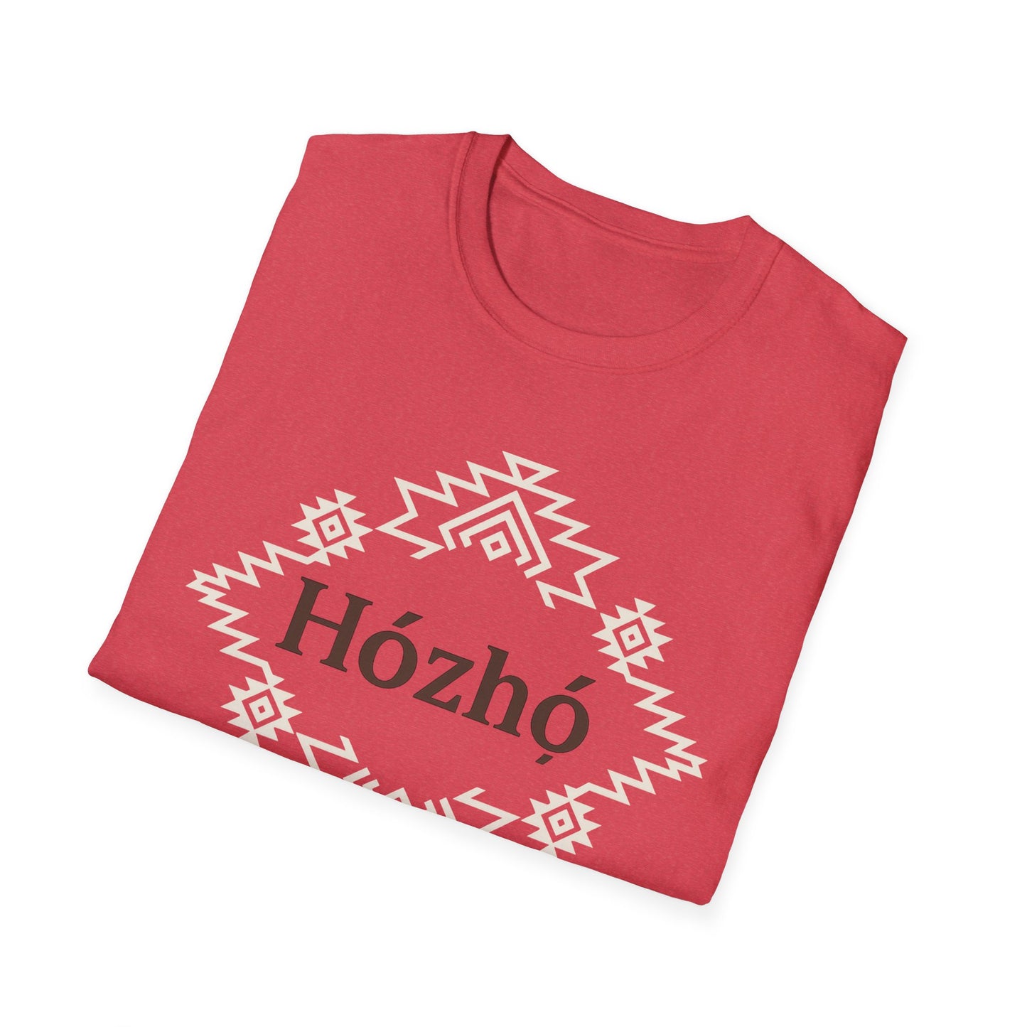Hózhó-Walk in Beauty Unisex Softstyle T-Shirt, Comfortable Graphic Tee, Minimalist Vibe, Perfect Gift, Eco-Friendly Fashion, Everyday Wear