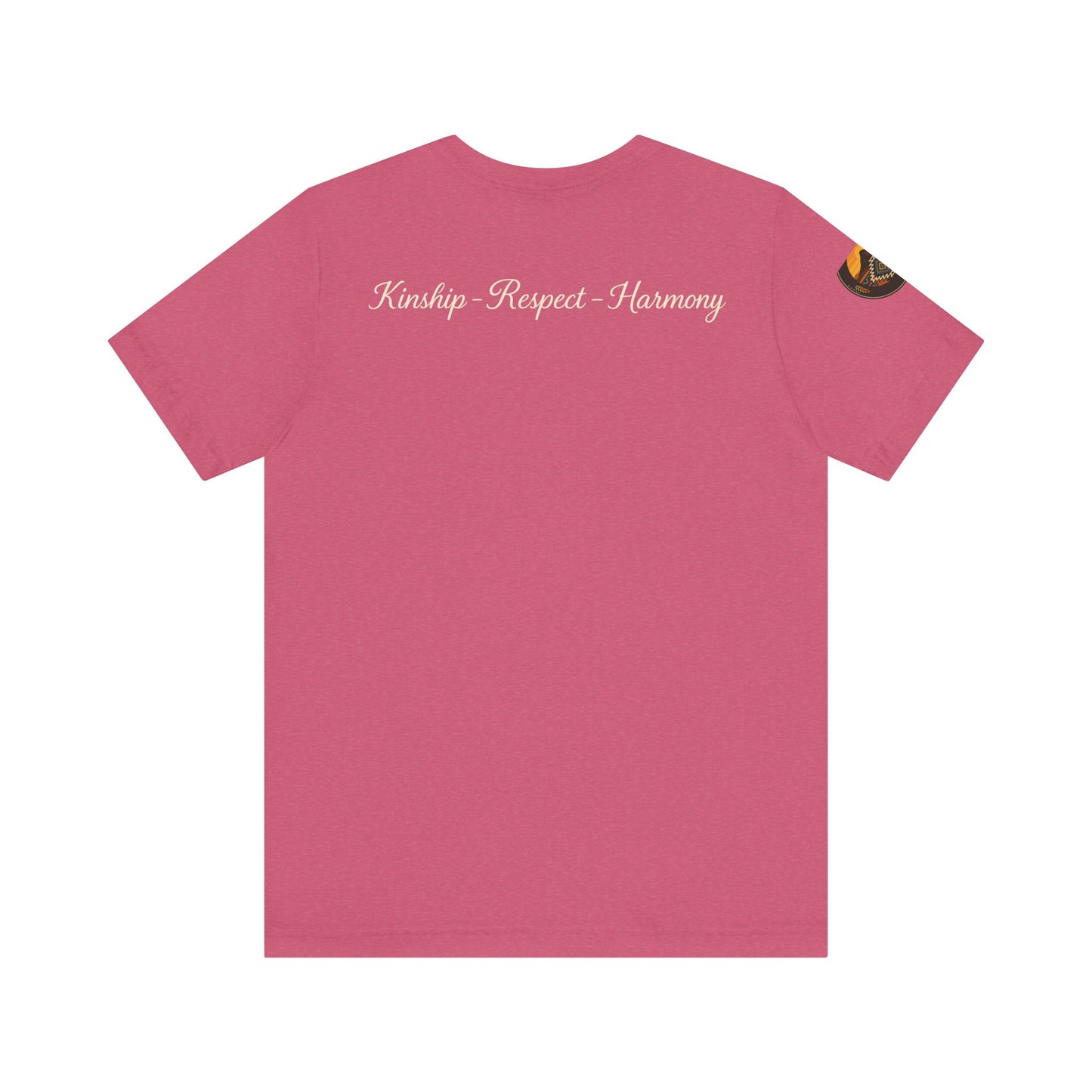 Kinship-Respect-Harmony- K’é -Unisex Tee - Boho Chic, Casual Wear, Gift for Friends, Birthday or Holiday Shirt, Everyday Comfort, Unisex Graphic Tee