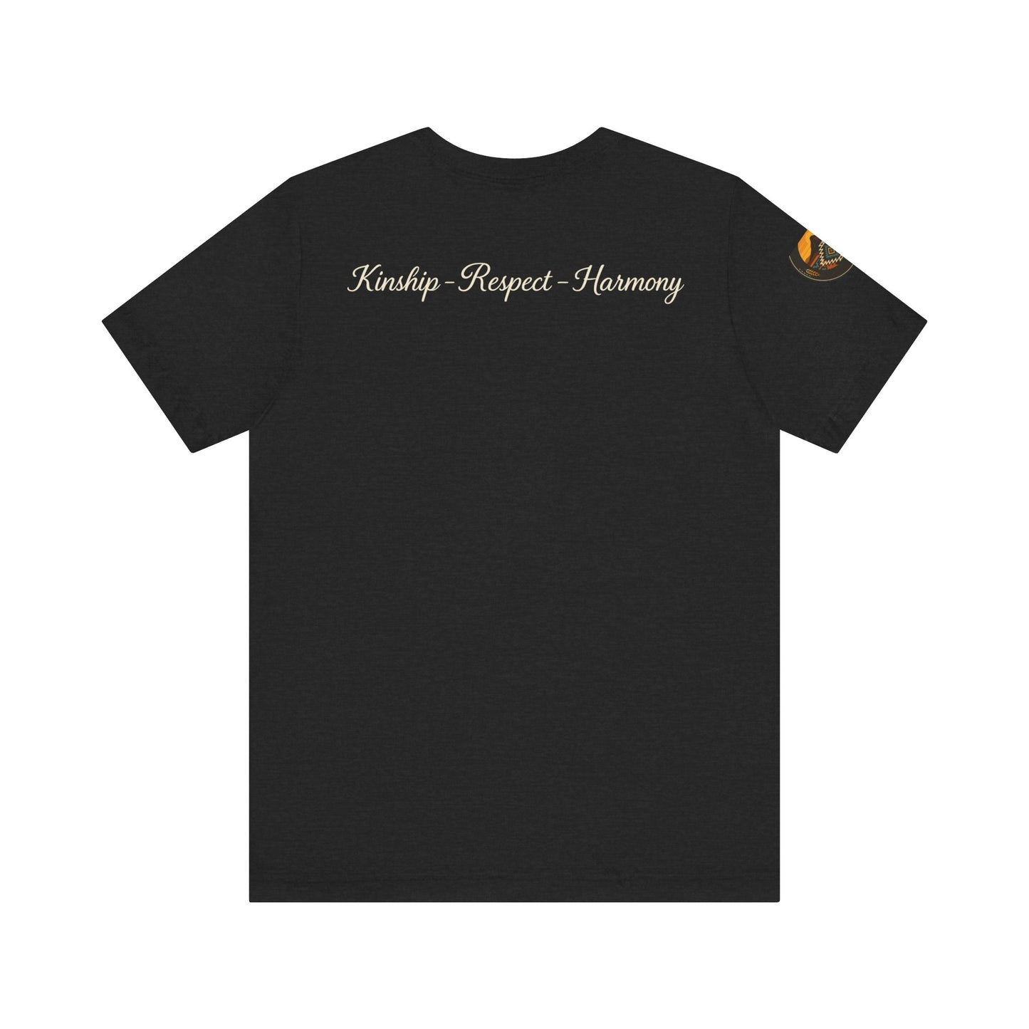 Kinship-Respect-Harmony- K’é -Unisex Tee - Boho Chic, Casual Wear, Gift for Friends, Birthday or Holiday Shirt, Everyday Comfort, Unisex Graphic Tee