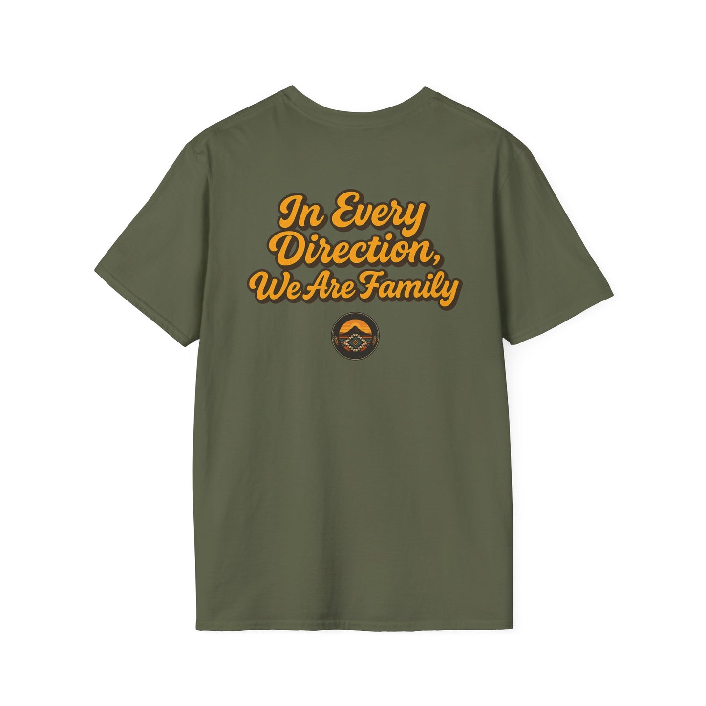 Mitakuye Oyas'in - Tribal Spirit - Unisex T-Shirt, Trendy Family Tee, Native American Gift, Matching Family Shirts, Outdoor Adventure Wear