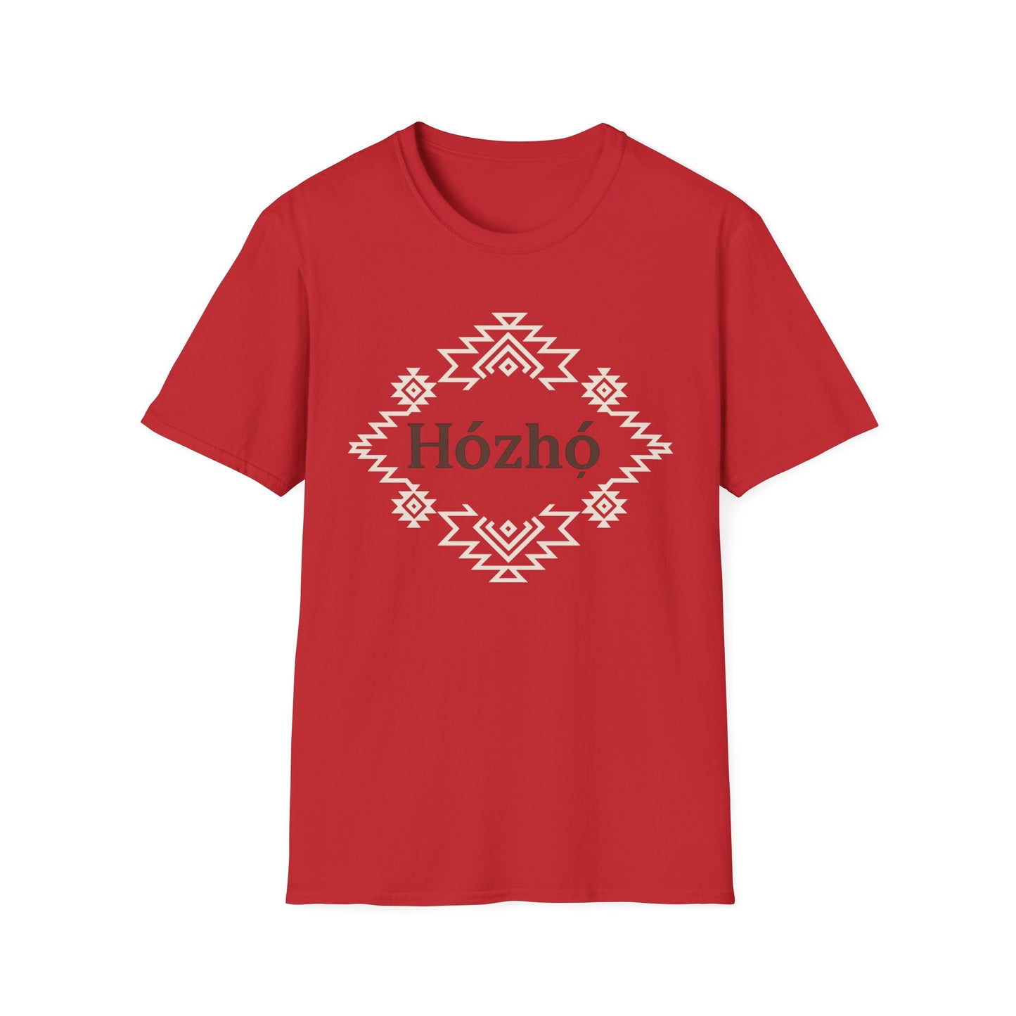 Hózhó-Walk in Beauty Unisex Softstyle T-Shirt, Comfortable Graphic Tee, Minimalist Vibe, Perfect Gift, Eco-Friendly Fashion, Everyday Wear