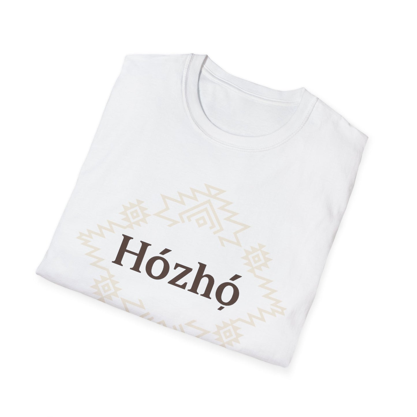 Hózhó-Walk in Beauty Unisex Softstyle T-Shirt, Comfortable Graphic Tee, Minimalist Vibe, Perfect Gift, Eco-Friendly Fashion, Everyday Wear