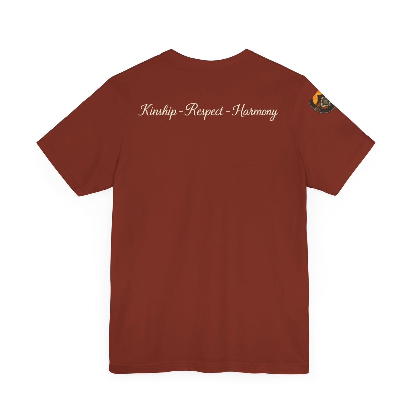 Kinship-Respect-Harmony- K’é -Unisex Tee - Boho Chic, Casual Wear, Gift for Friends, Birthday or Holiday Shirt, Everyday Comfort, Unisex Graphic Tee