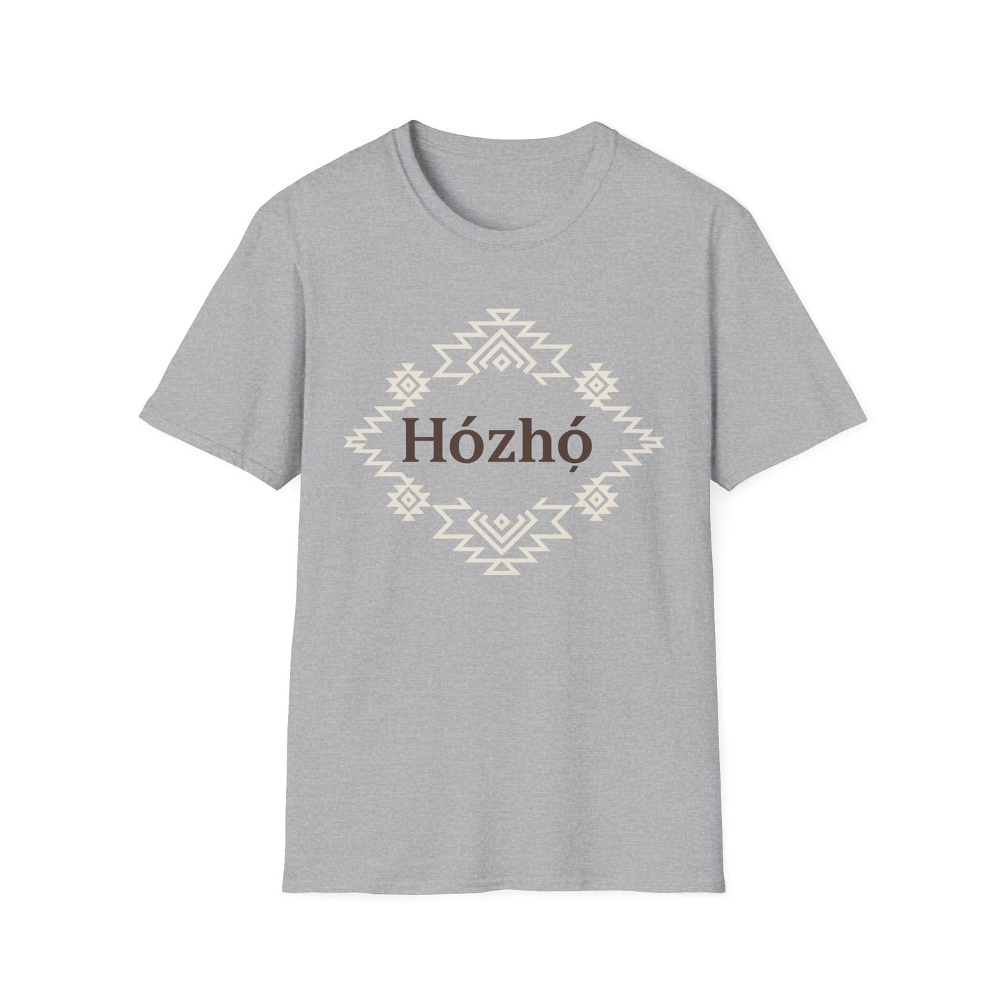 Hózhó-Walk in Beauty Unisex Softstyle T-Shirt, Comfortable Graphic Tee, Minimalist Vibe, Perfect Gift, Eco-Friendly Fashion, Everyday Wear