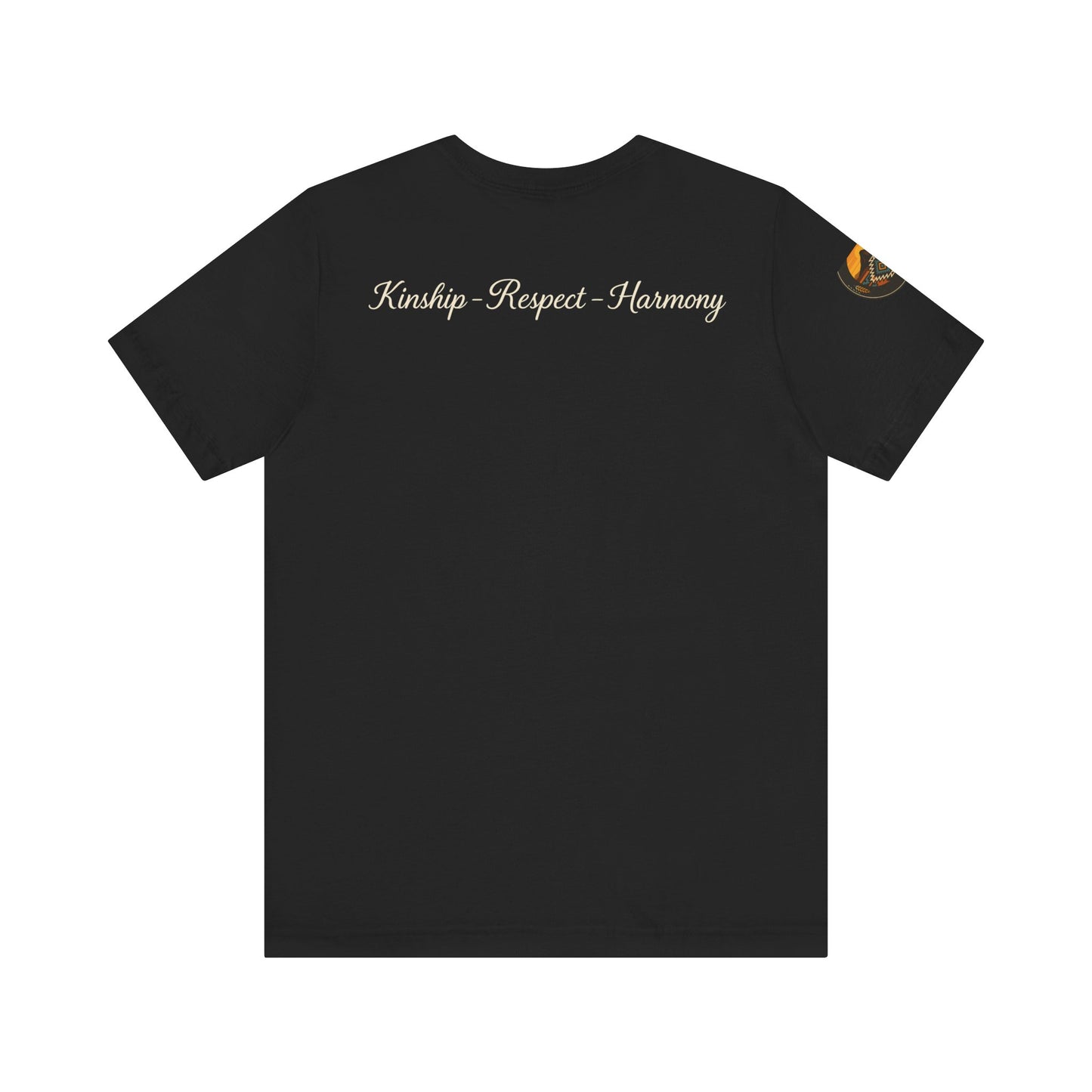 Kinship-Respect-Harmony- K’é -Unisex Tee - Boho Chic, Casual Wear, Gift for Friends, Birthday or Holiday Shirt, Everyday Comfort, Unisex Graphic Tee