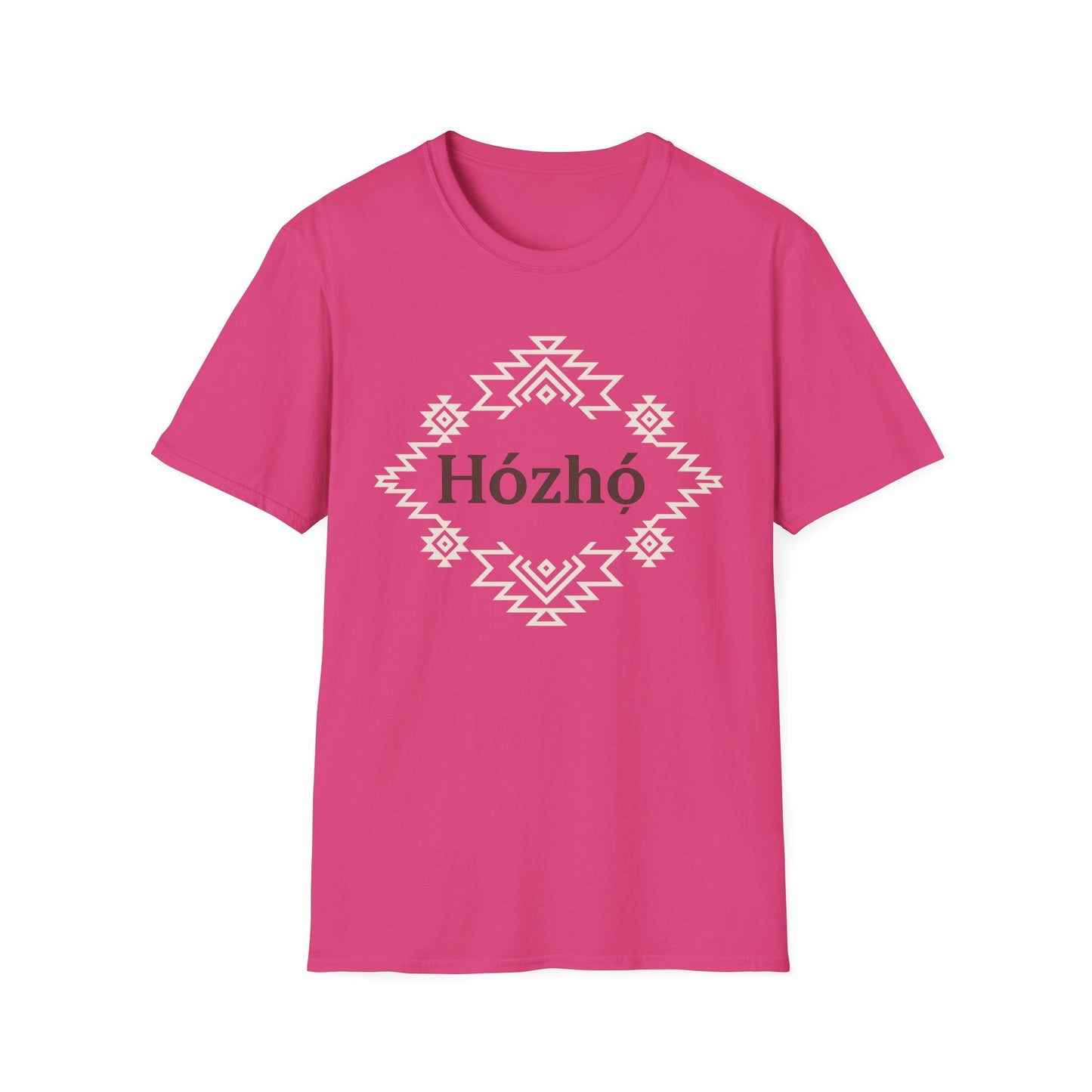 Hózhó-Walk in Beauty Unisex Softstyle T-Shirt, Comfortable Graphic Tee, Minimalist Vibe, Perfect Gift, Eco-Friendly Fashion, Everyday Wear
