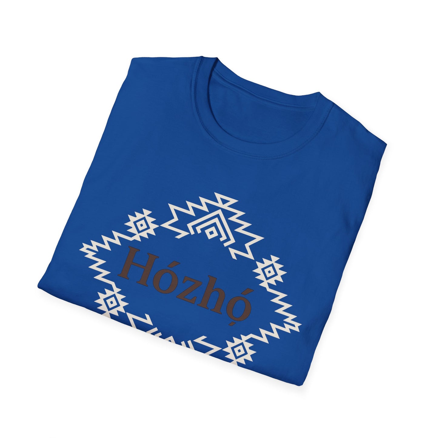 Hózhó-Walk in Beauty Unisex Softstyle T-Shirt, Comfortable Graphic Tee, Minimalist Vibe, Perfect Gift, Eco-Friendly Fashion, Everyday Wear
