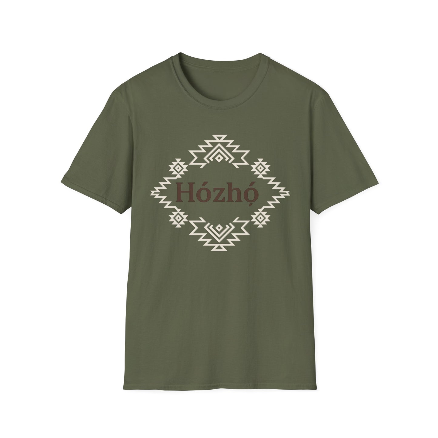 Hózhó-Walk in Beauty Unisex Softstyle T-Shirt, Comfortable Graphic Tee, Minimalist Vibe, Perfect Gift, Eco-Friendly Fashion, Everyday Wear
