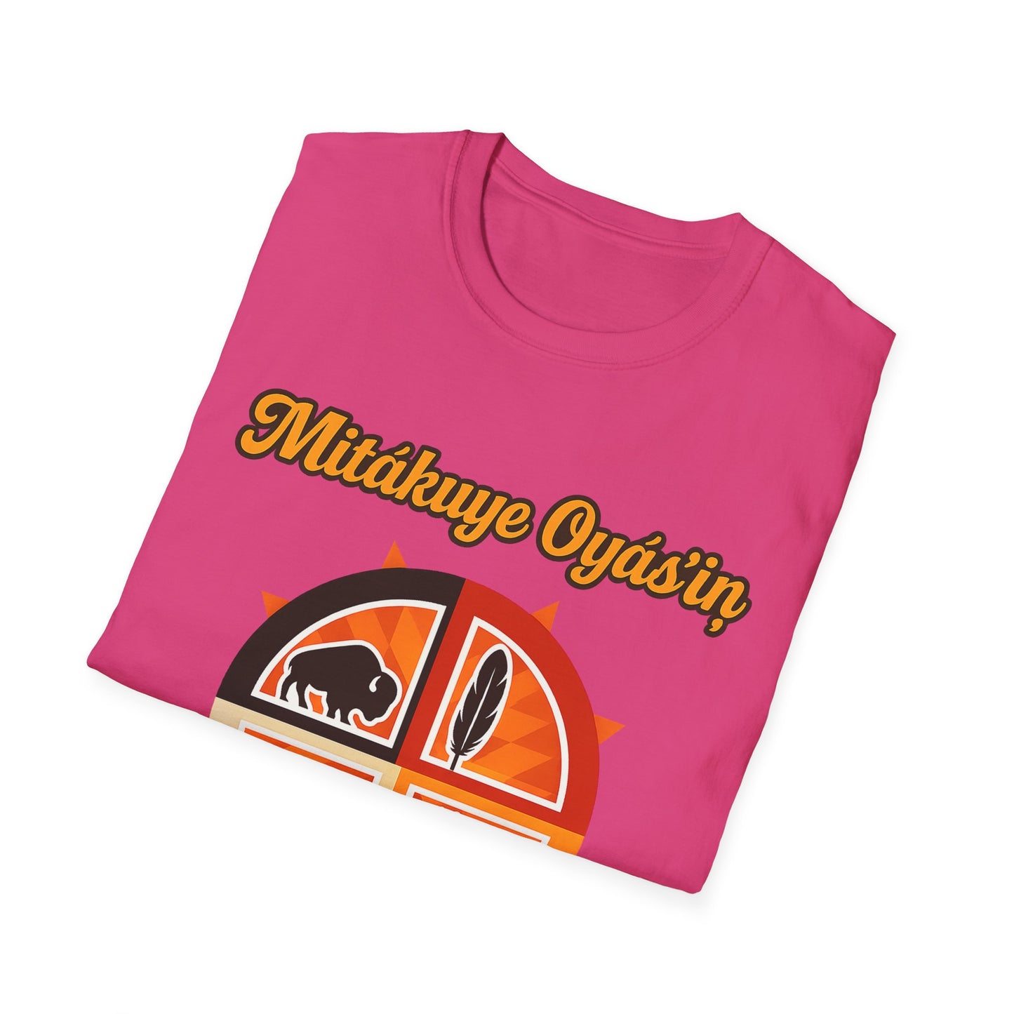 Mitakuye Oyas'in - Tribal Spirit - Unisex T-Shirt, Trendy Family Tee, Native American Gift, Matching Family Shirts, Outdoor Adventure Wear