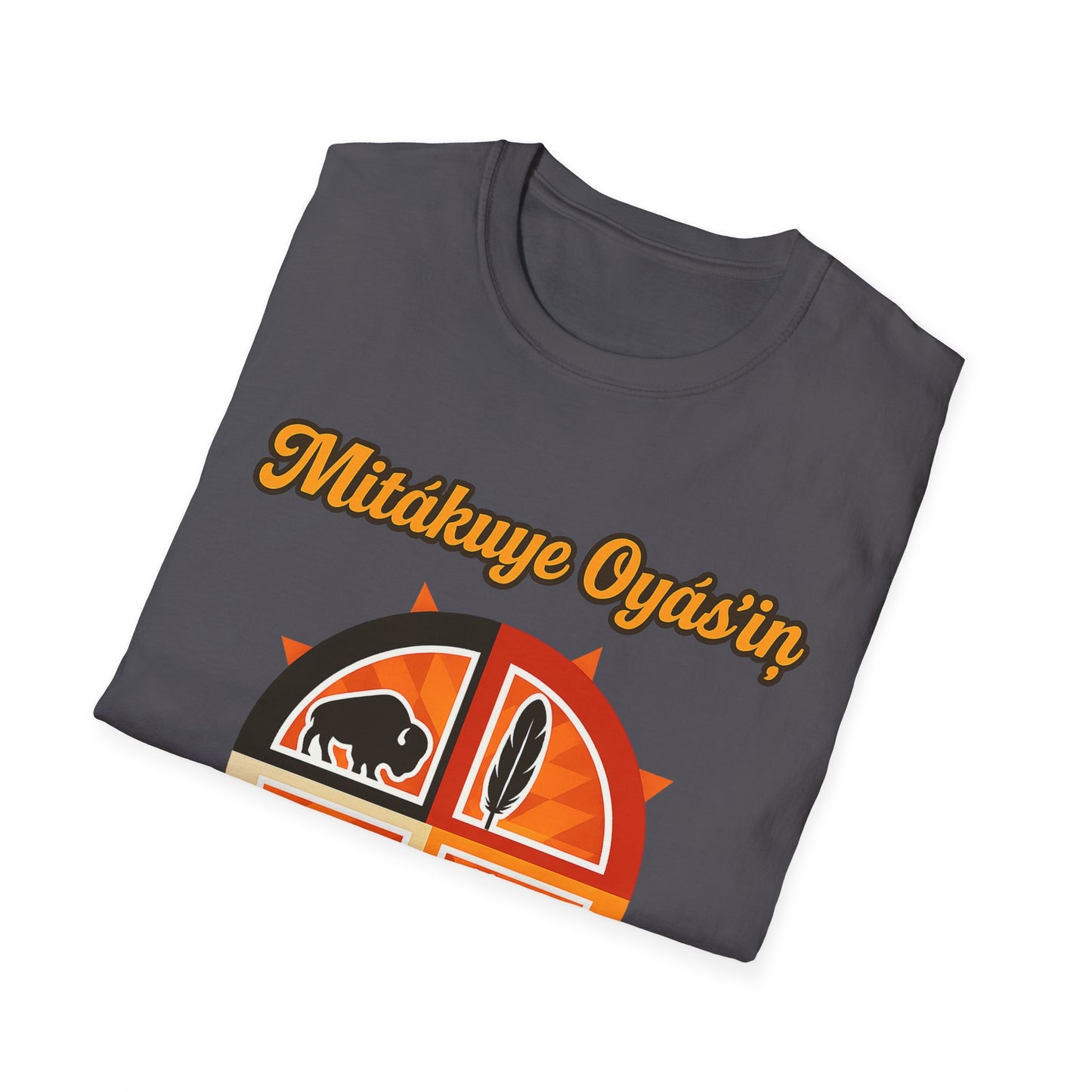 Mitakuye Oyas'in - Tribal Spirit - Unisex T-Shirt, Trendy Family Tee, Native American Gift, Matching Family Shirts, Outdoor Adventure Wear