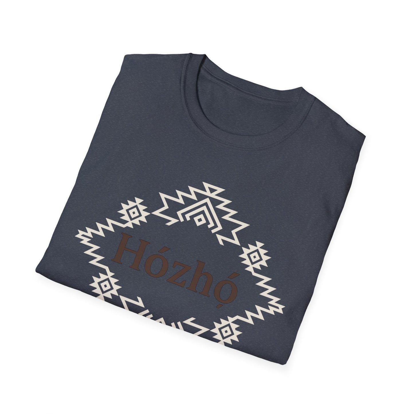 Hózhó-Walk in Beauty Unisex Softstyle T-Shirt, Comfortable Graphic Tee, Minimalist Vibe, Perfect Gift, Eco-Friendly Fashion, Everyday Wear