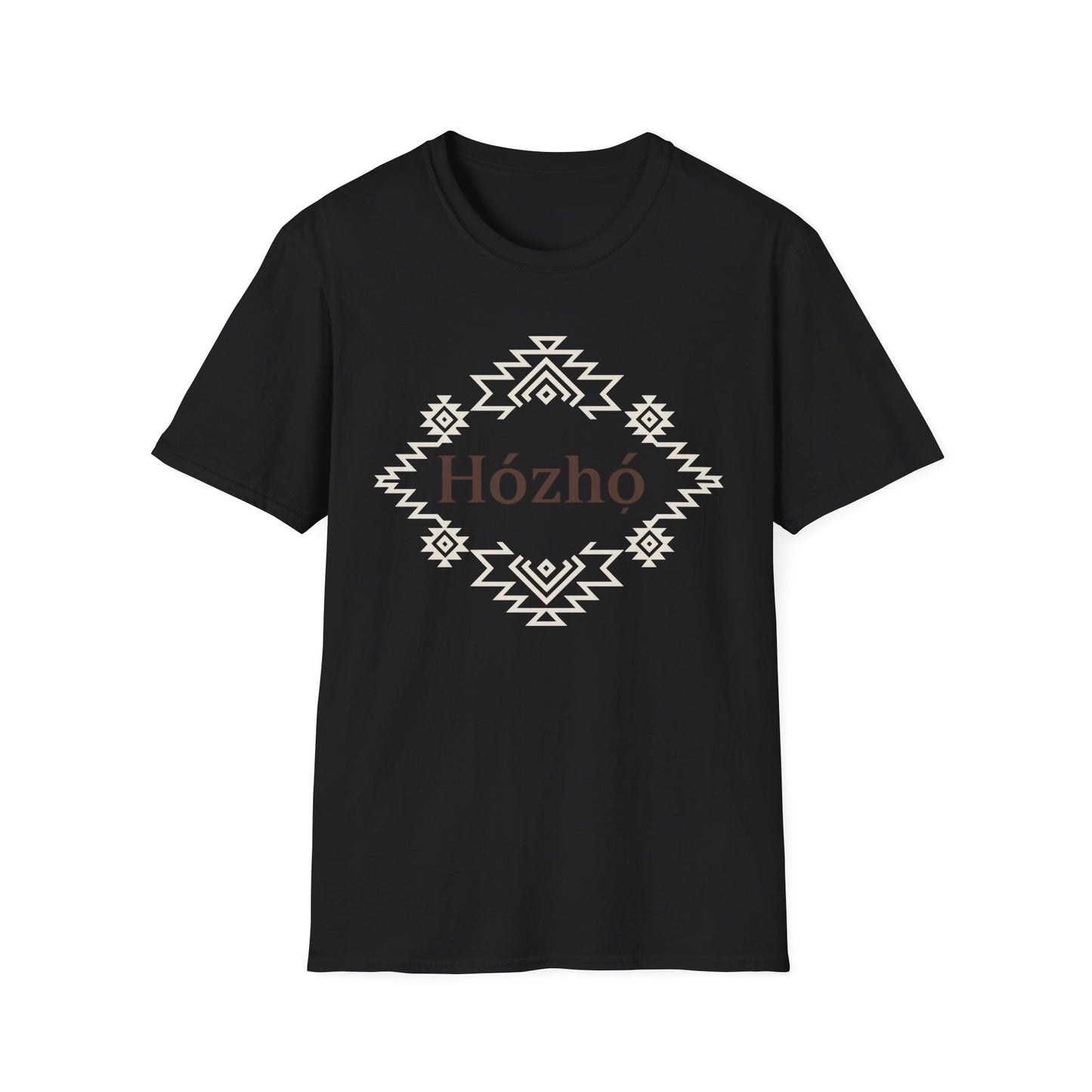Hózhó-Walk in Beauty Unisex Softstyle T-Shirt, Comfortable Graphic Tee, Minimalist Vibe, Perfect Gift, Eco-Friendly Fashion, Everyday Wear