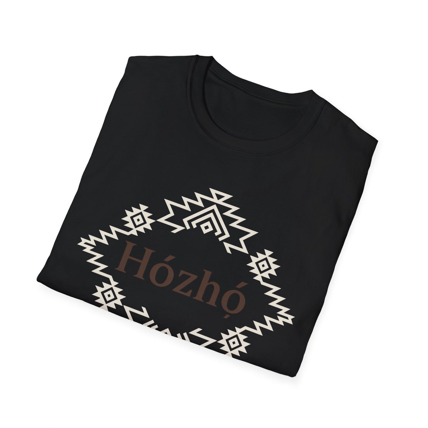 Hózhó-Walk in Beauty Unisex Softstyle T-Shirt, Comfortable Graphic Tee, Minimalist Vibe, Perfect Gift, Eco-Friendly Fashion, Everyday Wear