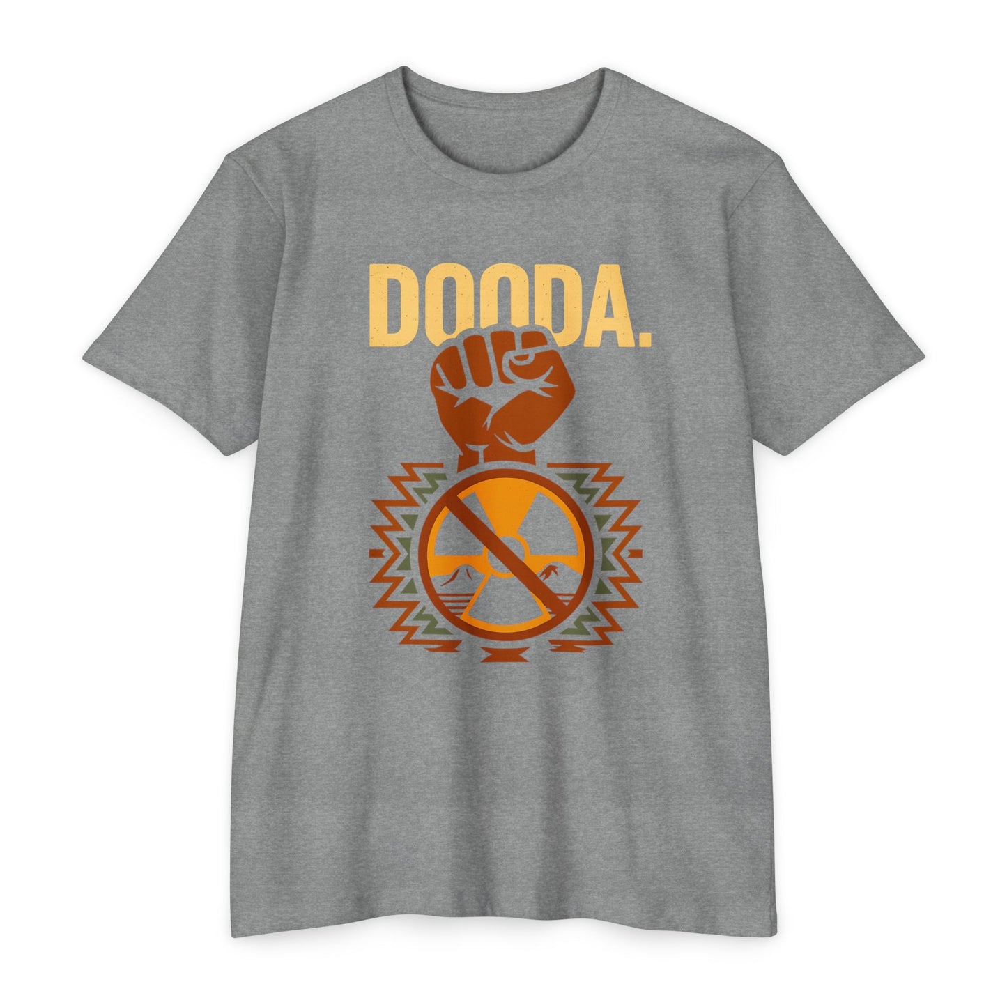 Say it loud. Say it clear. Dooda.-Empowering Unisex T-Shirt with Bold Graphics, Casual Wear, Protest Apparel, Statement Tee, Eco-Conscious Fashion, Gift for Activists