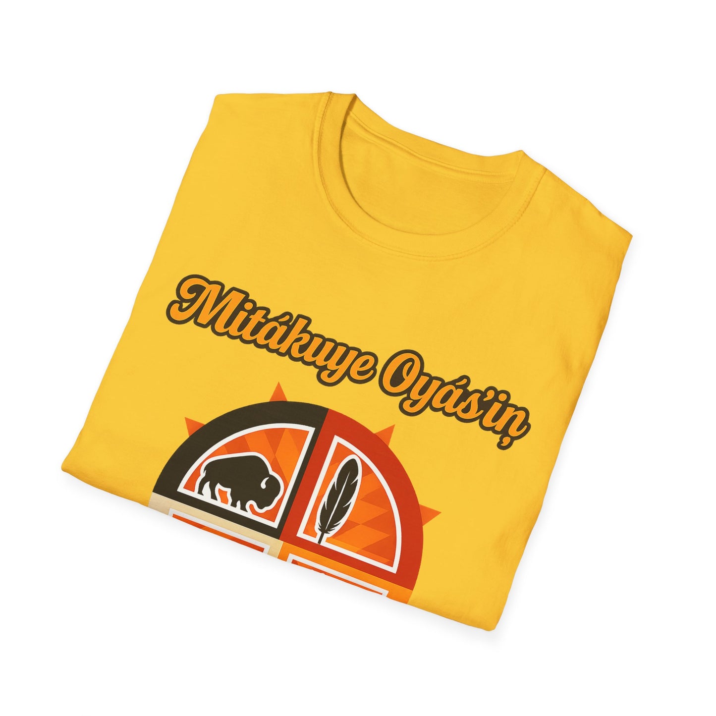 Mitakuye Oyas'in - Tribal Spirit - Unisex T-Shirt, Trendy Family Tee, Native American Gift, Matching Family Shirts, Outdoor Adventure Wear