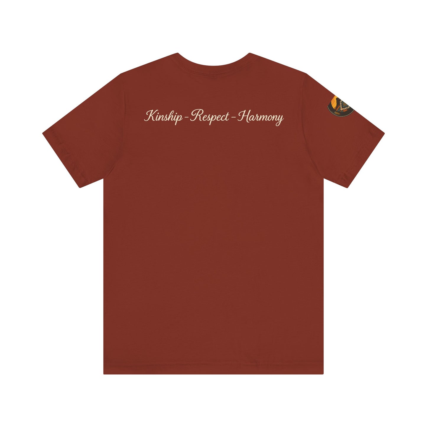 Kinship-Respect-Harmony- K’é -Unisex Tee - Boho Chic, Casual Wear, Gift for Friends, Birthday or Holiday Shirt, Everyday Comfort, Unisex Graphic Tee