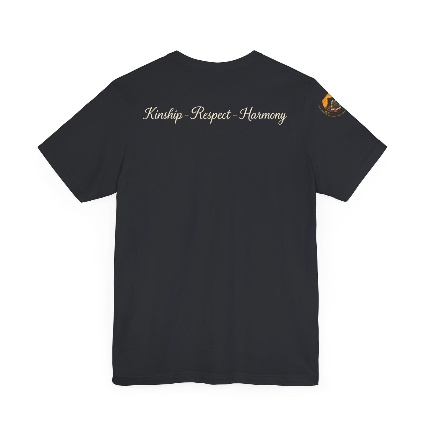 Kinship-Respect-Harmony- K’é -Unisex Tee - Boho Chic, Casual Wear, Gift for Friends, Birthday or Holiday Shirt, Everyday Comfort, Unisex Graphic Tee