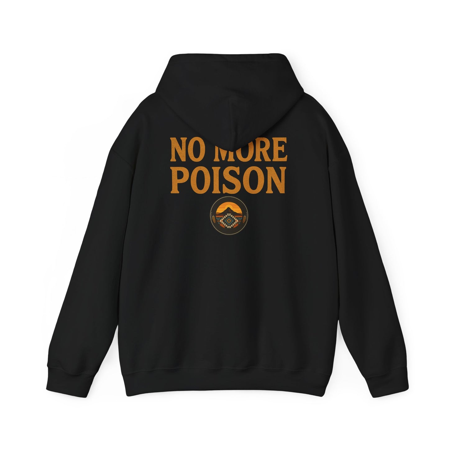 Say It Loud. Say It Clear. Dooda. - No More Poison – Unisex Heavy Blend Sweatshirt, Anti-Poison Apparel, Gift for Activists, Black Sweatshirt for Cause Awareness, [...]