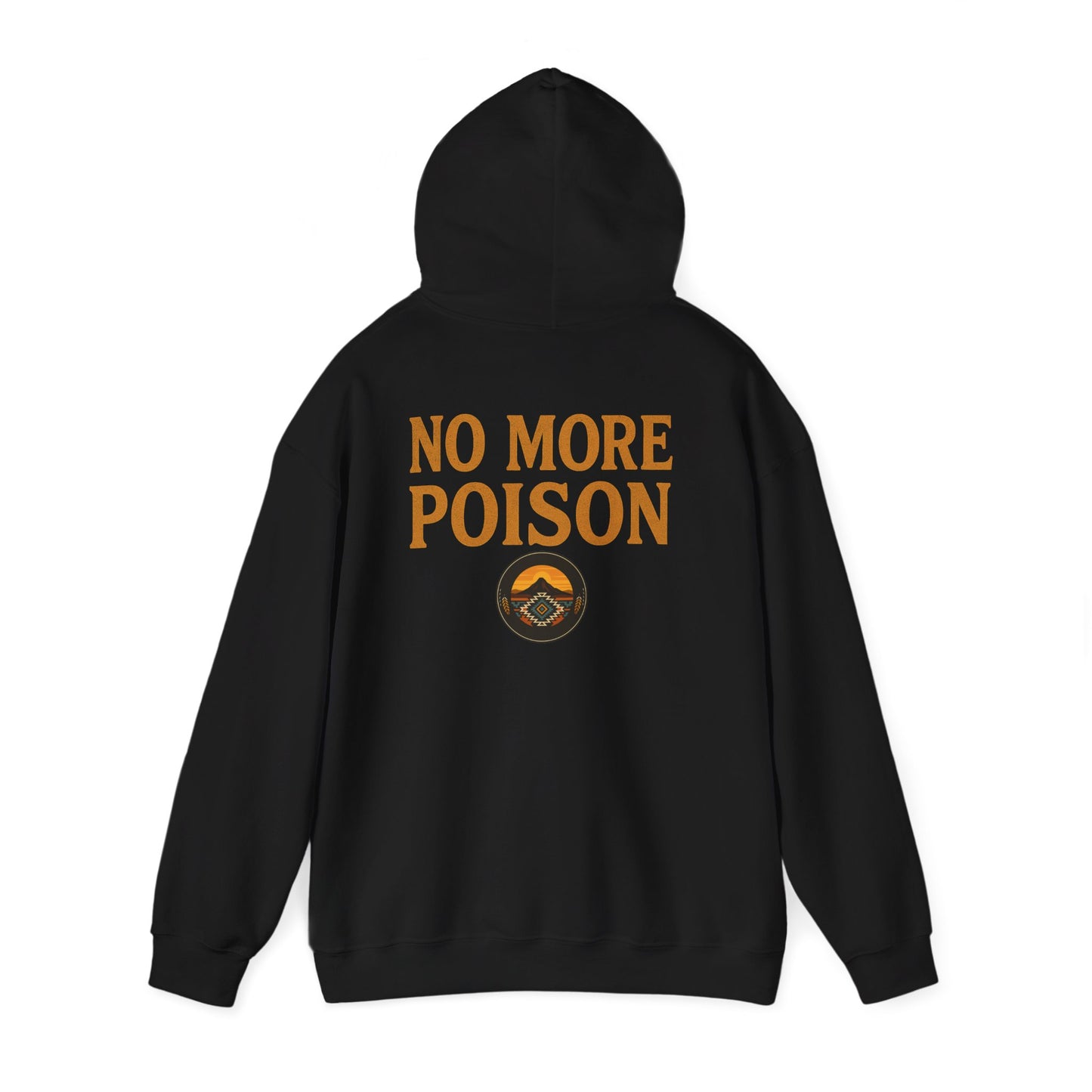 Say It Loud. Say It Clear. Dooda. - No More Poison – Unisex Heavy Blend Sweatshirt, Anti-Poison Apparel, Gift for Activists, Black Sweatshirt for Cause Awareness, [...]