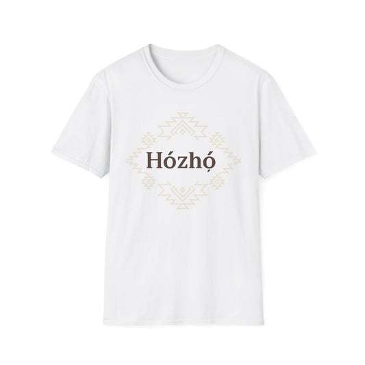 Hózhó-Walk in Beauty Unisex Softstyle T-Shirt, Comfortable Graphic Tee, Minimalist Vibe, Perfect Gift, Eco-Friendly Fashion, Everyday Wear