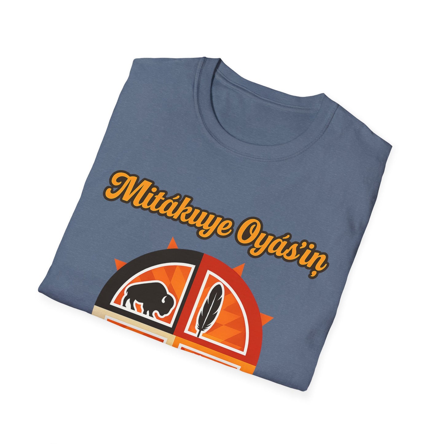 Mitakuye Oyas'in - Tribal Spirit - Unisex T-Shirt, Trendy Family Tee, Native American Gift, Matching Family Shirts, Outdoor Adventure Wear